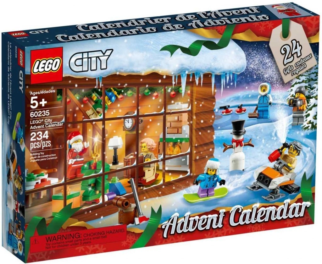 Adventní kalendář Lego City.