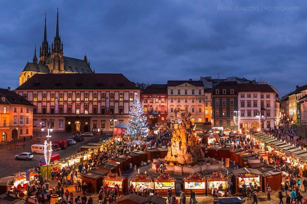 Vánoční trhy v Brně nabízí jednu z možností kam na Vánoce s rodinou.