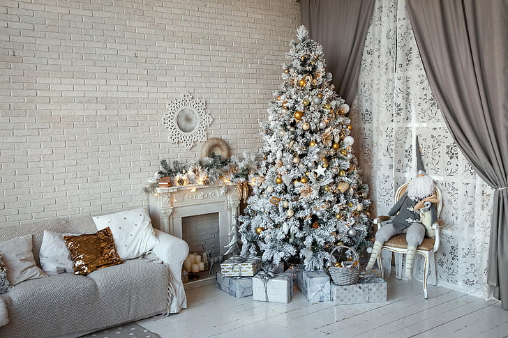 Líbí se vám tento vánoční obrázek v bílé?