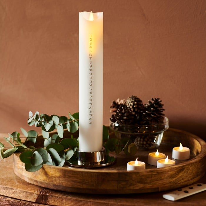Kalenderlys, dánská adventní svíčka.
