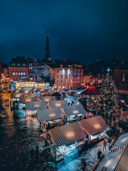 Vánoční trhy v Rize 