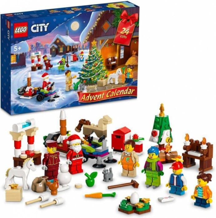 Kalendář k adventu Lego City