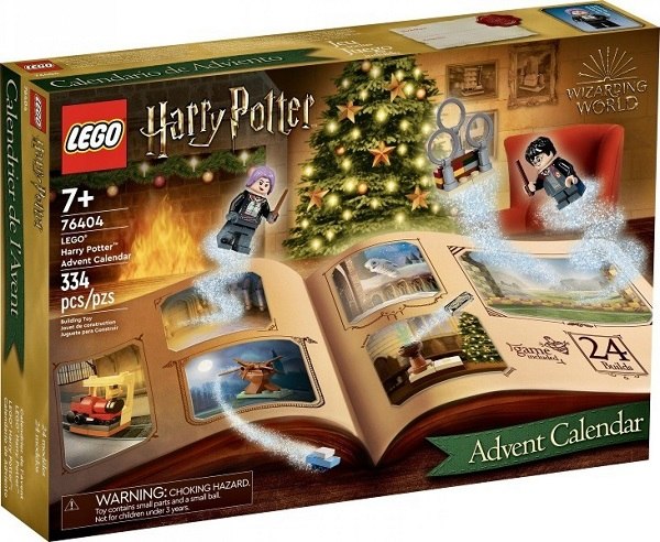 Harry Potter adventní kalendář se stolní hrou.