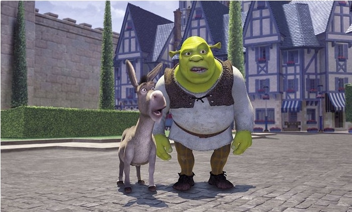 Animovaná pohádka Shrek.