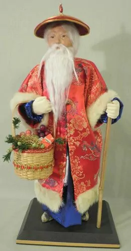 Sheng dan Lao ren, tradiční čínský vánoční muž